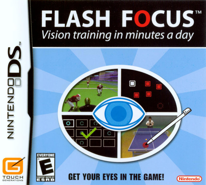 Flash Focus Vision Training box art for Nintendo DS